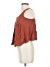 Jaloux Brown Sleeveless Blouse Size XS - photo 5