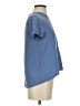 LILYSILK Blue Short Sleeve Top Size XS - photo 4