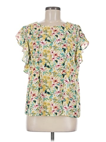 Counterparts Short Sleeve Blouse (view 1)