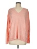 Eileen Fisher Solid Orange Pullover Sweater Size M - photo 1