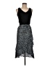 oasis Polka Dots Black Cocktail Dress Size 6 - photo 1