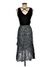 oasis Polka Dots Black Cocktail Dress Size 6 - photo 2