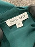 Olivia Grey 100% Polyester Teal Sleeveless Blouse Size XS - photo 7