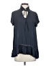 Ro & De 100% Polyester Blue Short Sleeve Blouse Size S - photo 1
