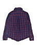 Nordstrom 100% Cotton Plaid Blue Long Sleeve Button-Down Shirt Size 7 - photo 2