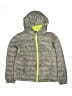 Eddie Bauer 100% Polyester Solid Green Snow Jacket Size 18 - 20 - photo 1