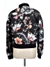 White Mark 100% Polyester Floral Black Jacket Size L - photo 2