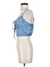 Shein Blue Sleeveless Blouse Size 4 - photo 5