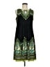 Apt. 9 Paisley Green Casual Dress Size M - photo 1