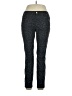 ECI Animal Print Black Jeans Size 12 - photo 1