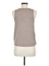 Express Outlet Gray Sleeveless Blouse Size M - photo 2