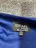 Xscape Solid Blue Cocktail Dress Size 16 - photo 7