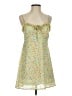 Wild Fable 100% Polyester Floral Yellow Cocktail Dress Size S - photo 1