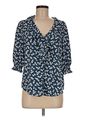 Lauren by Ralph Lauren 3/4 Sleeve Blouse (view 1)