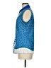 Bermuda Sands 100% Polyester Blue Sleeveless Blouse Size M - photo 5