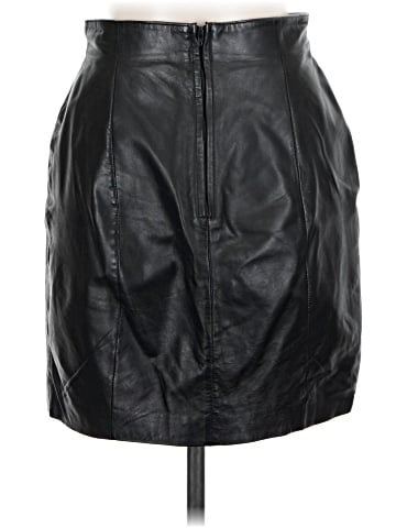 Wilsons Leather Faux Leather Skirt (view 2)