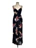 Active USA Floral Black Casual Dress Size L - photo 1