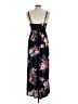 Active USA Floral Black Casual Dress Size L - photo 2