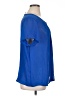 Worthington 100% Polyester Blue Short Sleeve Blouse Size 1X - photo 4