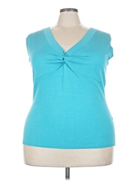 August Silk Sleeveless Top (view 1)