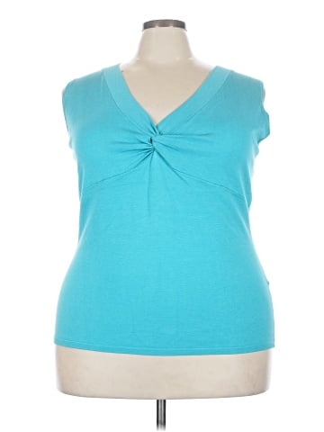 August Silk Sleeveless Top (view 1)