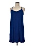 Unbranded Solid Blue Casual Dress Size M (estimated) - photo 1