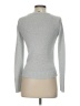 White House Black Market Silver Pullover Sweater Size XXS - photo 2