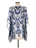 Harlow Zee 100% Polyester Blue Kimono Size L - photo 2
