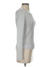 White House Black Market Silver Pullover Sweater Size XXS - photo 4