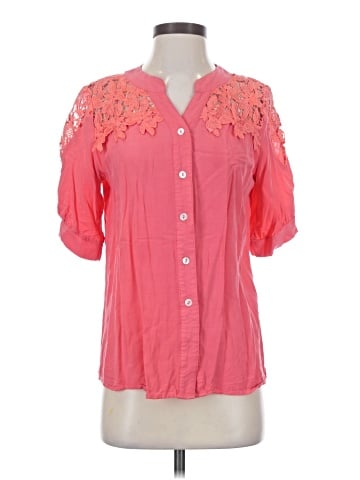 Karlie Short Sleeve Blouse (view 1)