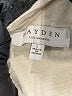 Hayden 100% Cotton Solid Ivory Romper Size L - photo 4