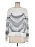 Skies Are Blue Stripes White Pullover Sweater Size M - photo 1