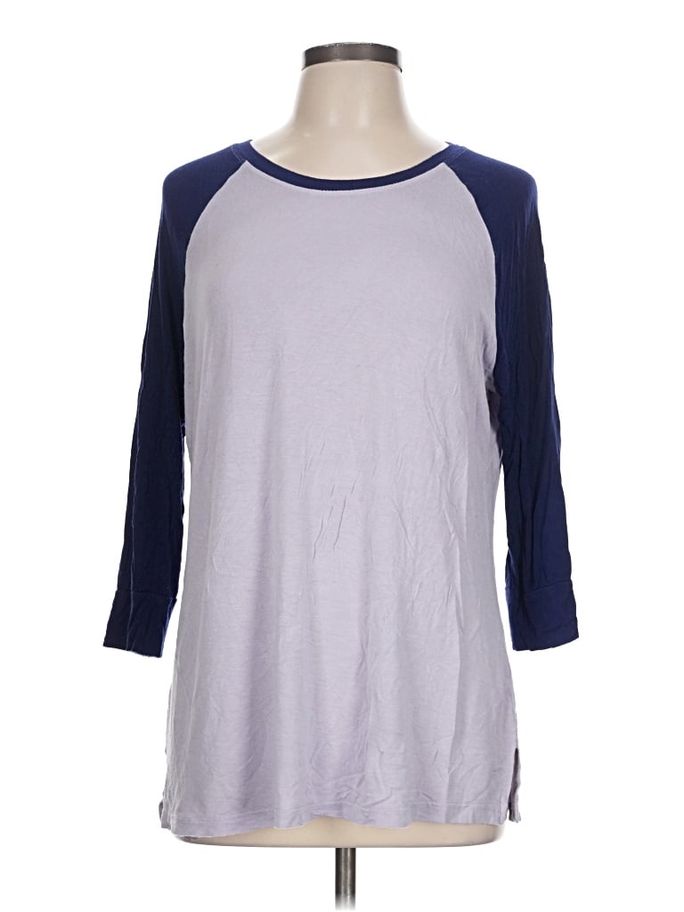 Pre-owned Honeydew 3/4 Sleeve T-shirt In Blue