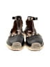 Halogen 100% Leather Black Flats Size 5 - photo 2