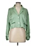 Zara Green Long Sleeve Blouse Size L - photo 1