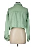 Zara Green Long Sleeve Blouse Size L - photo 2