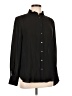 NYDJ 100% Recycled Polyester Black Long Sleeve Blouse Size L - photo 1