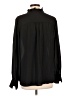NYDJ 100% Recycled Polyester Black Long Sleeve Blouse Size L - photo 2