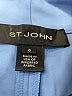 St. John Color Block Blue Casual Pants Size 0 - photo 7