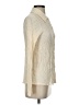 MNG Tweed Ivory Long Sleeve Blouse Size 2 - photo 4