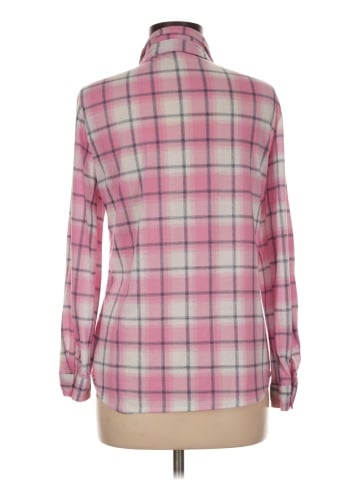 White Mark Long Sleeve Button-Down Shirt (view 2)