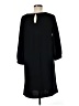 Halogen Solid Black Casual Dress Size M - photo 2