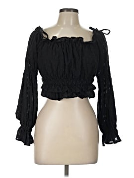 Selfie Leslie 3/4 Sleeve Blouse (view 1)