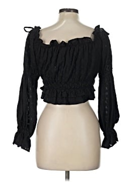 Selfie Leslie 3/4 Sleeve Blouse (view 2)