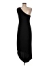 Express Solid Black Cocktail Dress Size 7 - 8 - photo 2