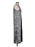 Rails 100% Cotton Metallic Silver Cocktail Dress Size XS - photo 4