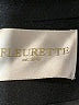 Fleurette 100% Wool Black Wool Coat Size 10 - photo 6
