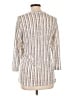 MOD Lusive Silver 3/4 Sleeve Top Size L - photo 2