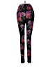 Peloton Floral Black Yoga Pants Size M - photo 2