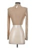Windsor Silver Long Sleeve Top Size S - photo 2
